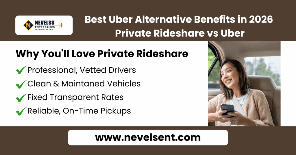 Best Uber Alternative Benefits in 2026 | Private Rideshare vs Uber