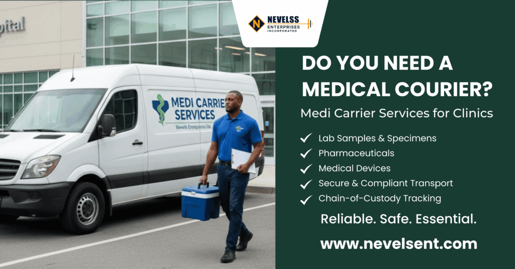 Do You Need a Medical Courier? | Medi Carrier Services for Clinics