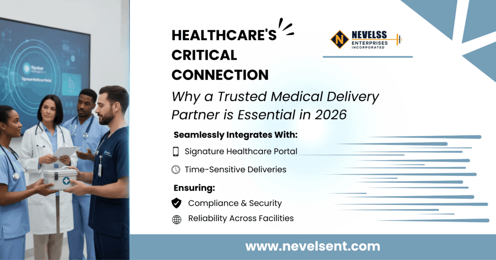 Why Healthcare Providers Need a Trusted Medical Delivery Partner in 2026